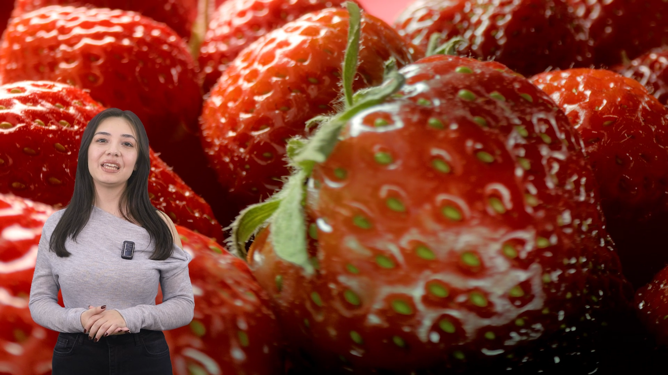 Çileğin üstündeki o minik sarı noktalar neden var❓🍓